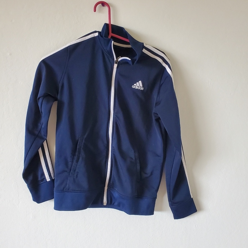 Kids Adidas navy jacket